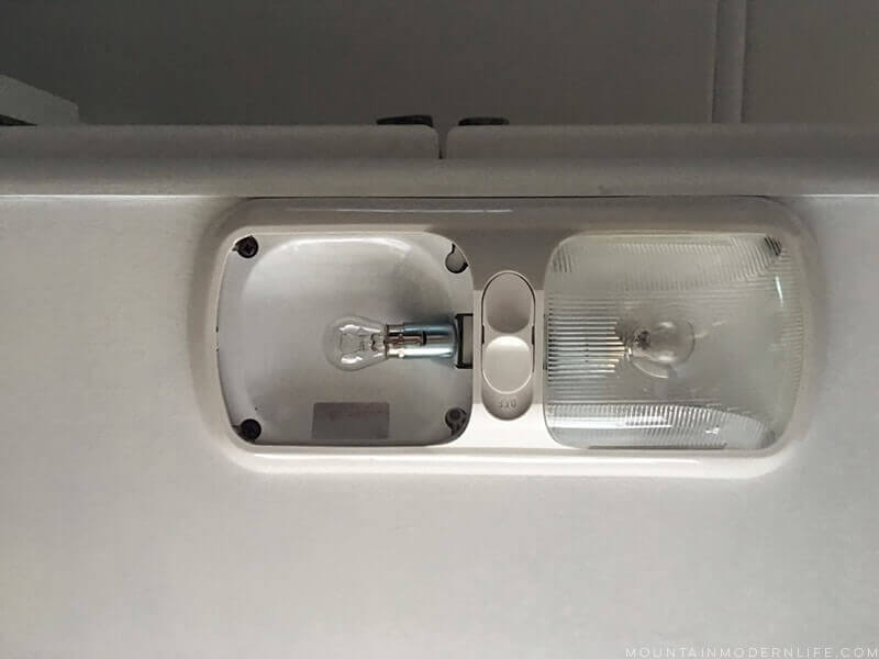 Rv ceiling lights not working