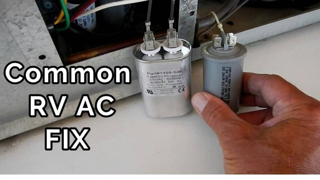 Faulty capacitor
